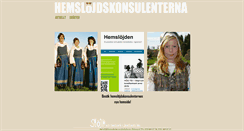 Desktop Screenshot of jamtland.hemslojd.org