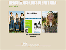 Tablet Screenshot of jamtland.hemslojd.org